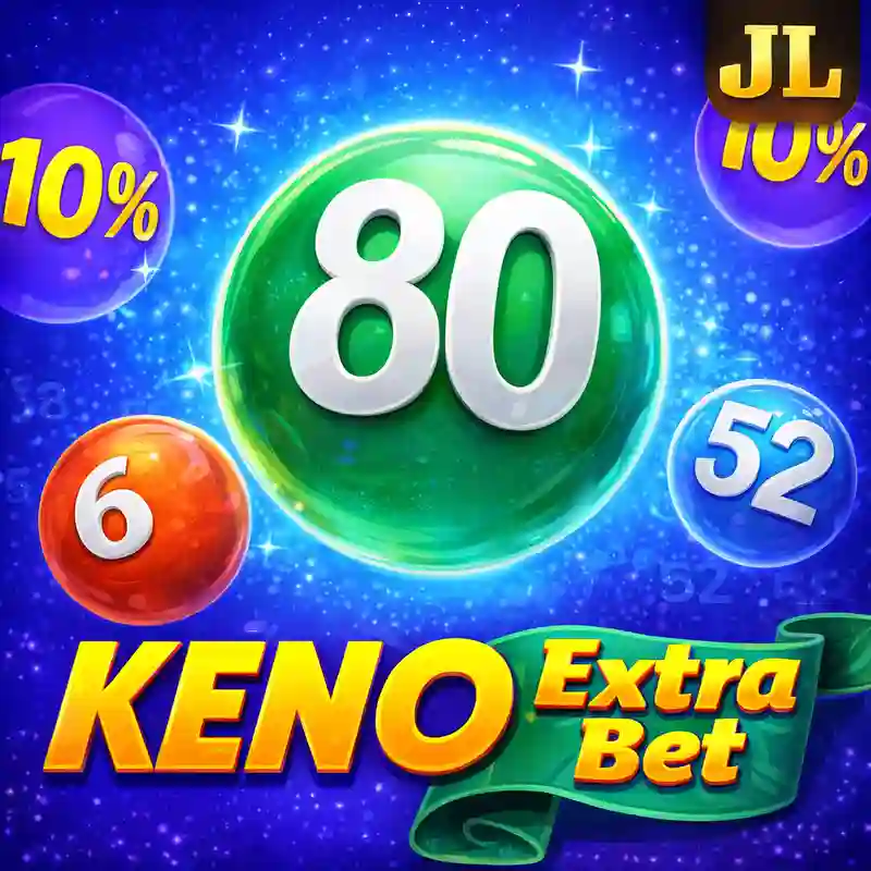 Keno Extra Bet casino game interface